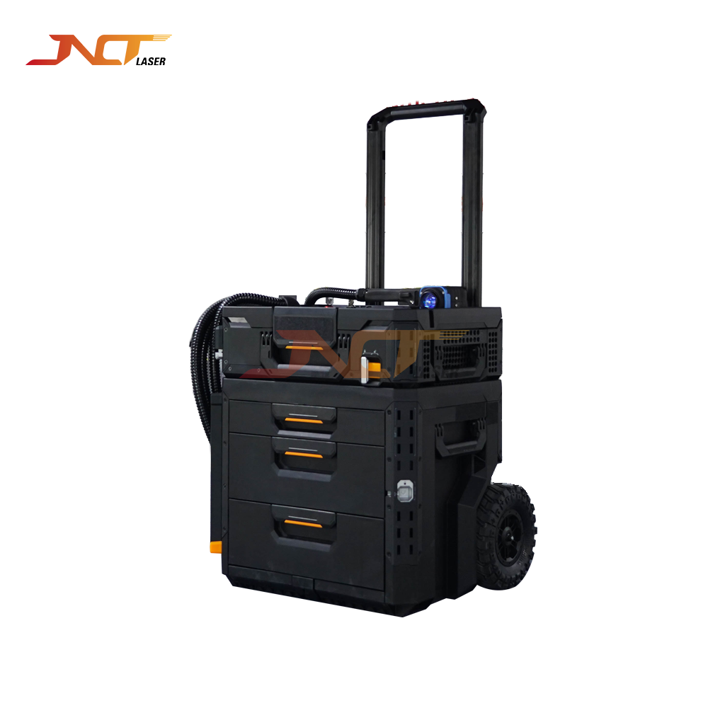 Industrial Laser Paint Removal - 300W Industrial Stackable Laser Cleaning Machine