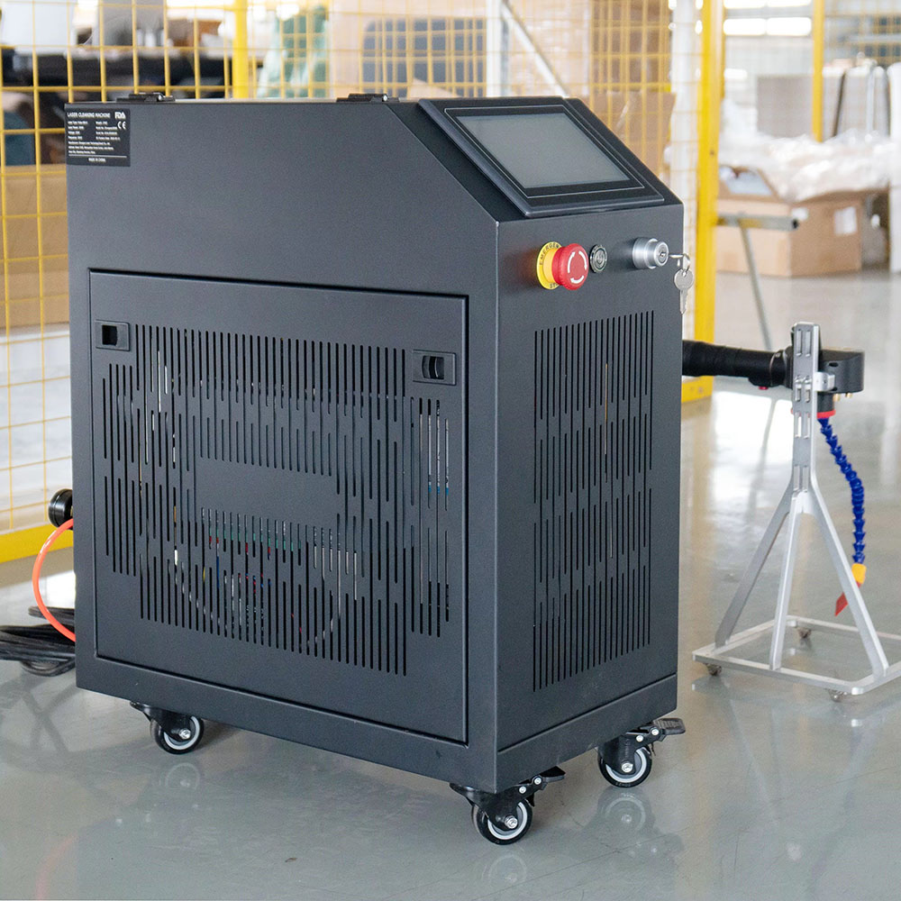 Industrial Laser Paint Removal - Pulsed Laser Cleaning Machine for Industrial