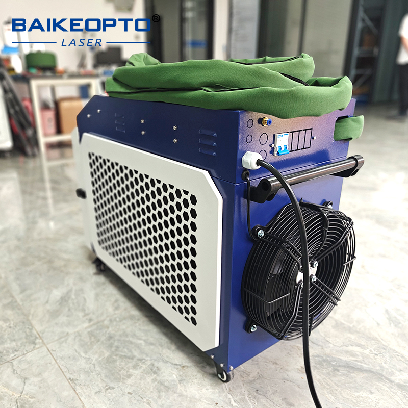 Industrial Laser Paint Removal - 1500W fiber laser cleaning machine, rust