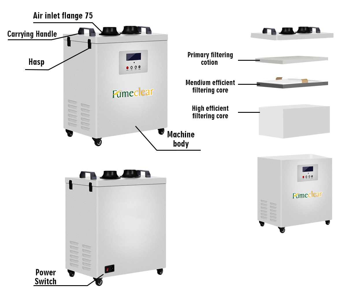Strong Suction Industrial Weld - Industrial Laser Printer recension och pris