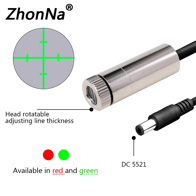 520nm Green Laser Module Cross - Industrial Laser Alignment Equipment recension och pris
