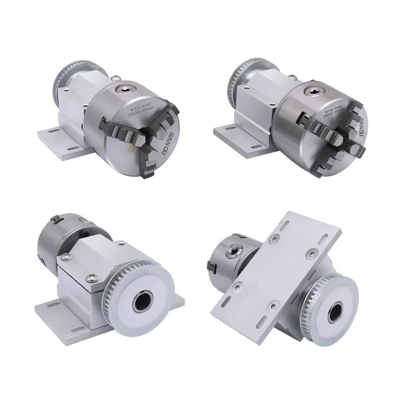 3 Jaw Chuck 100mm 80mm 4 Jaw C - Rotary Axis Laser Engraver recension och pris