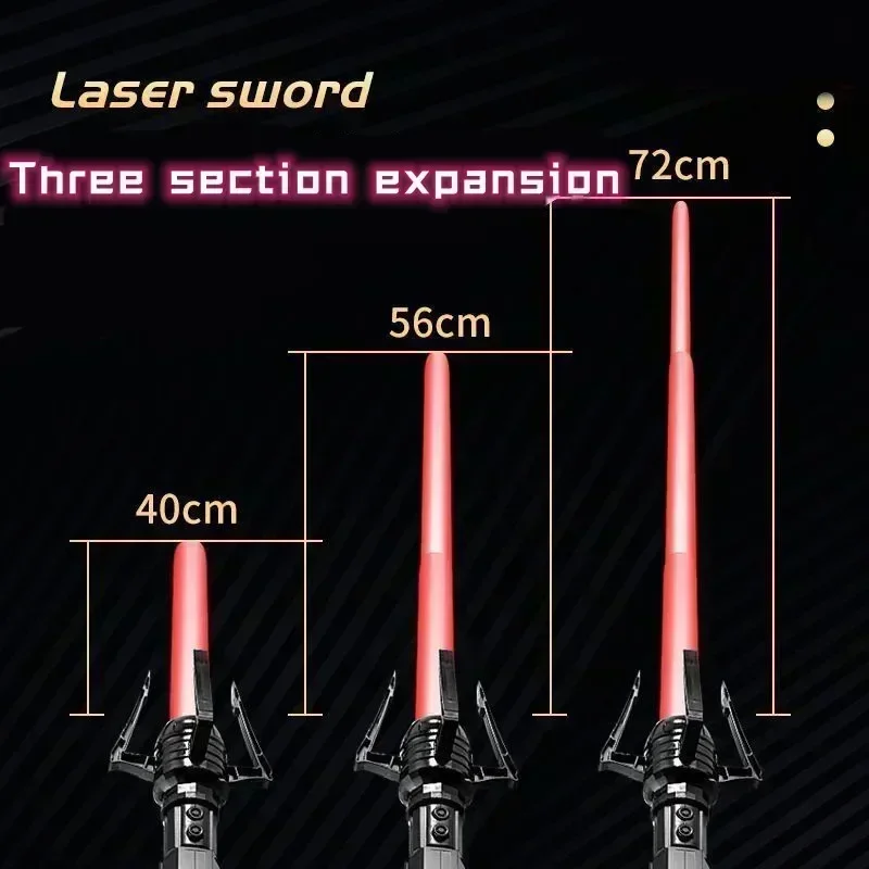 80cm RGB Telescopic Lightsaber - Industrial Laser Line recension och pris