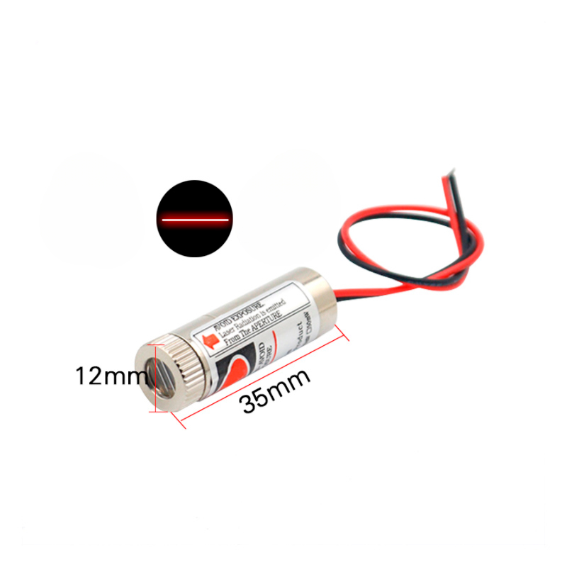 650nm 5mW Red Point / Line / C - Industrial Laser Line recension och pris