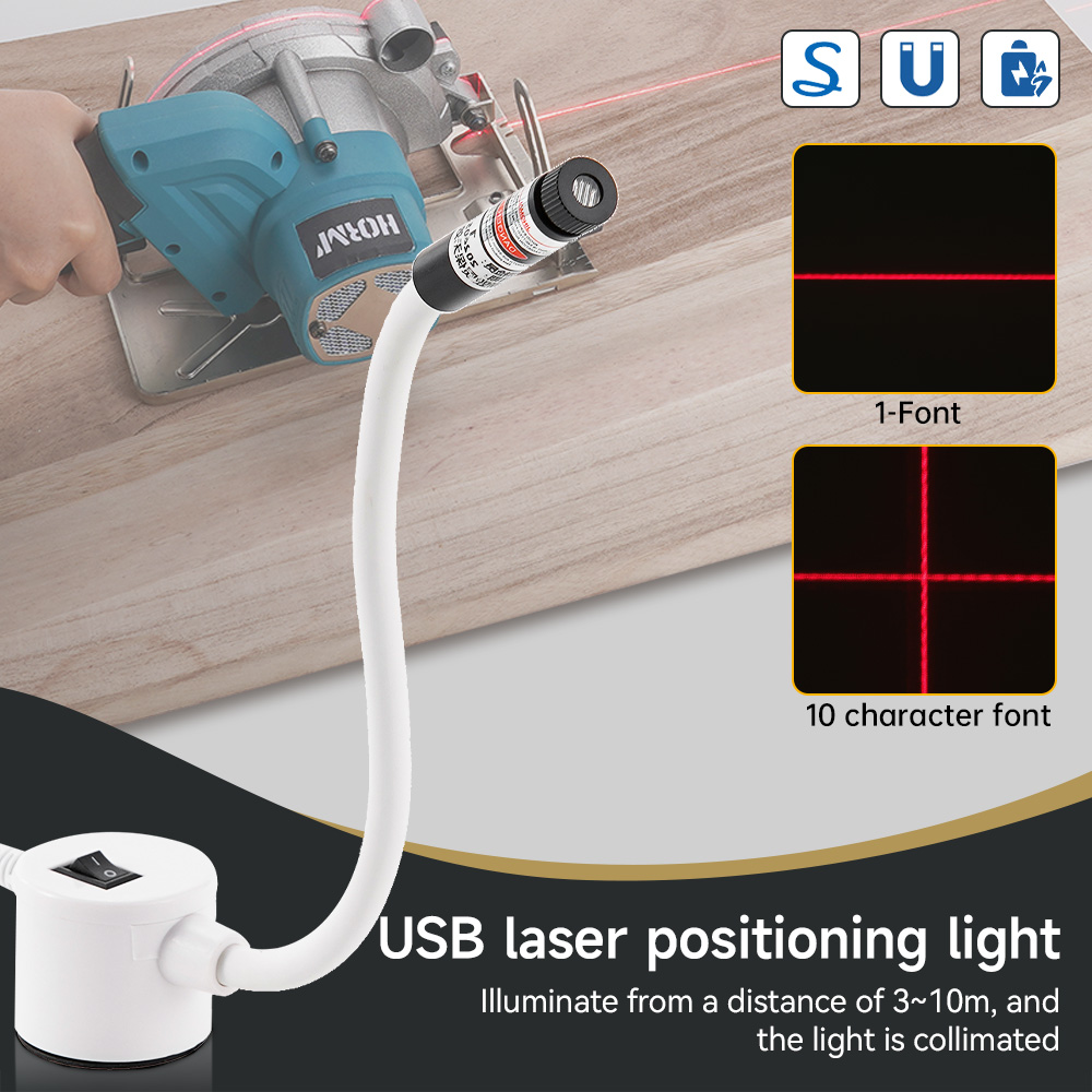USB Powered Red Laser Light Se - Industrial Laser Line recension och pris