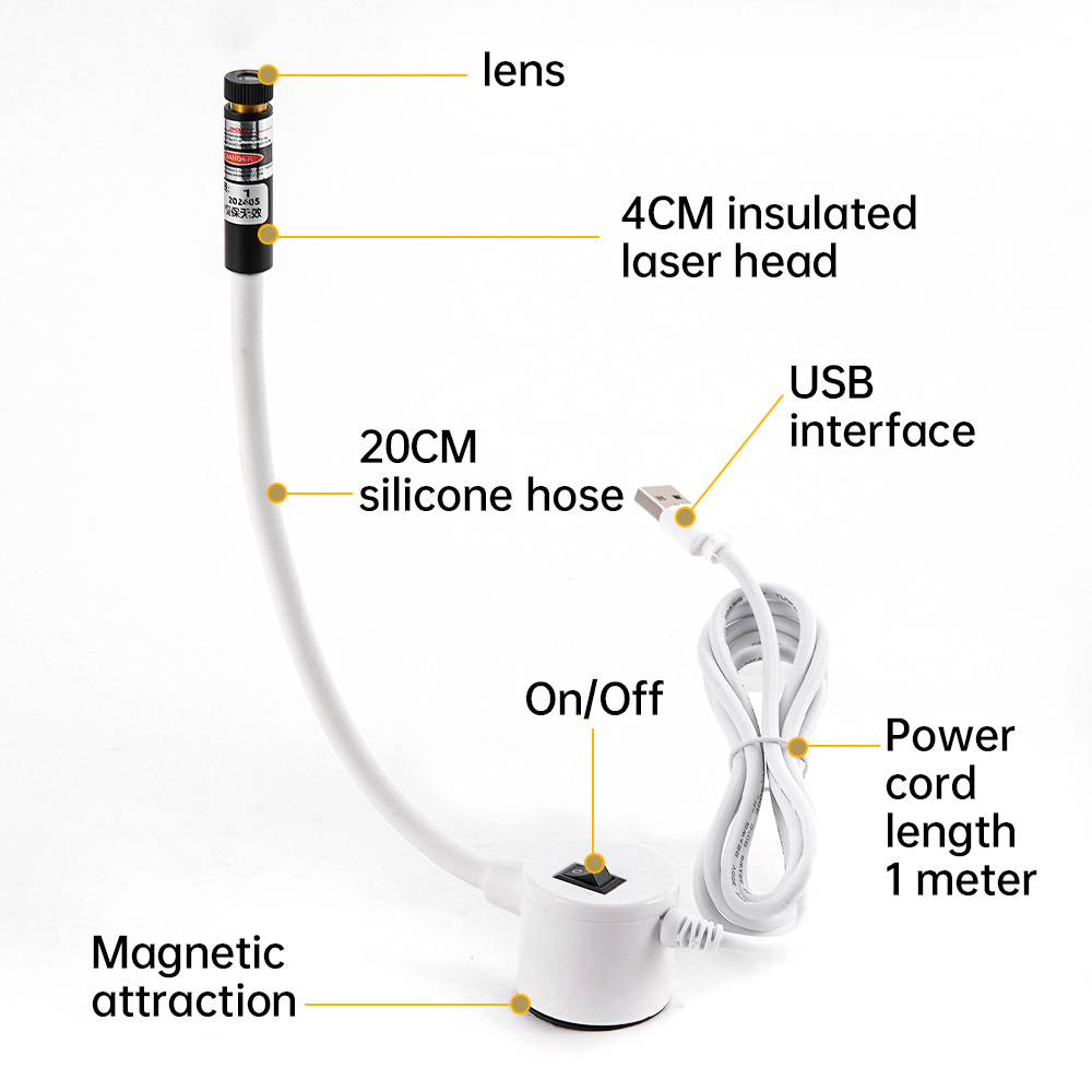 USB Powered Red Laser Light Se - Industrial Laser Line recension och pris