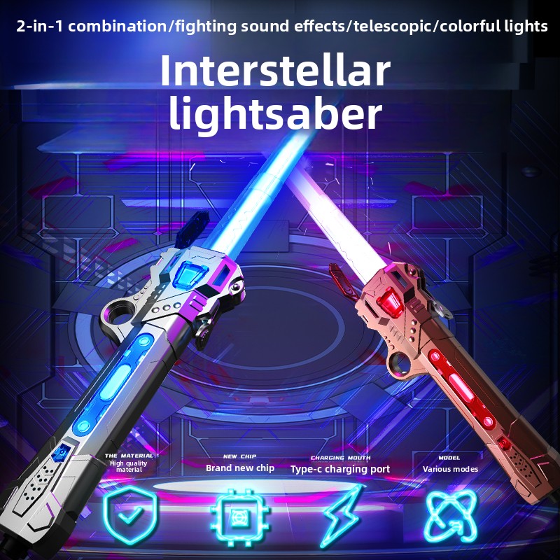Children Colorful Glowing Swor - Industrial Laser Line recension och pris