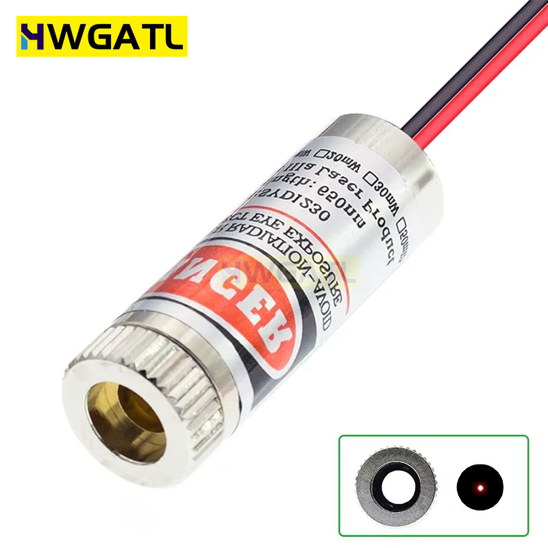 650nm 5mW Red Point / Line / C - Industrial Laser Line recension och pris