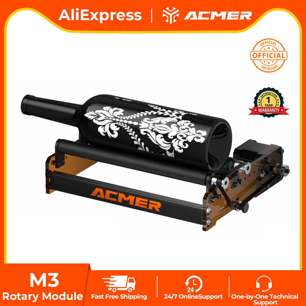 ACMER M3 Laser Rotary Roller 3 - Rotary Axis Laser Engraver recension och pris