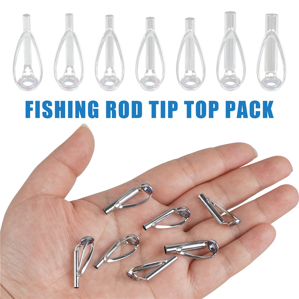 10Pcs Fishing Rod Guide Tips R - Industrial Laser Line recension och pris