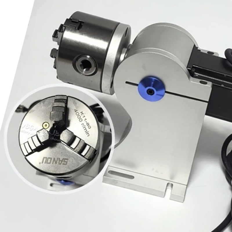 New D80 80mm Chuck A Axis Nema - Rotary Axis Laser Engraver recension och pris