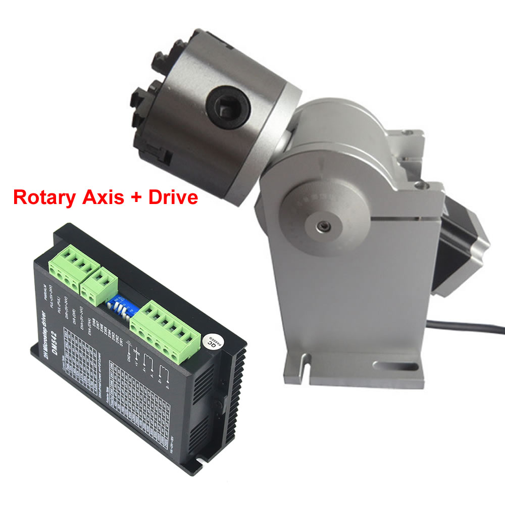 3 Claws Rotary Axis 80mm Chuck - Rotary Axis Laser Engraver recension och pris